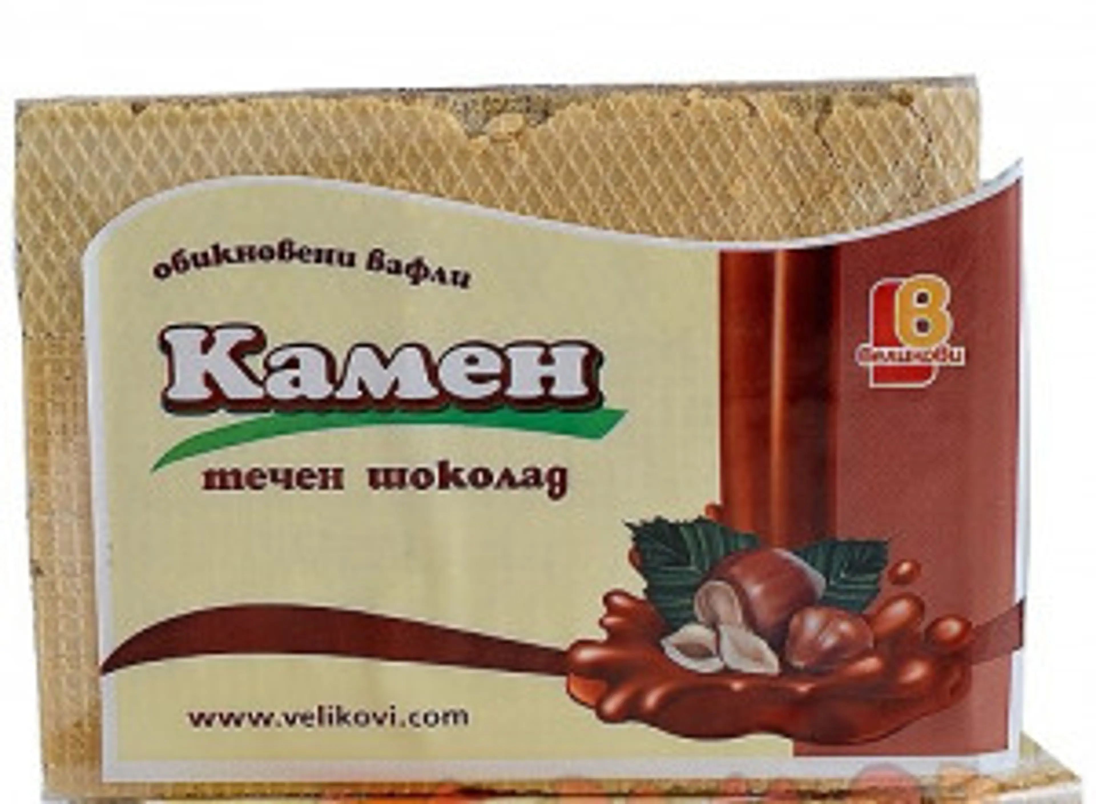 Вафла Камен теч.шок. 220г